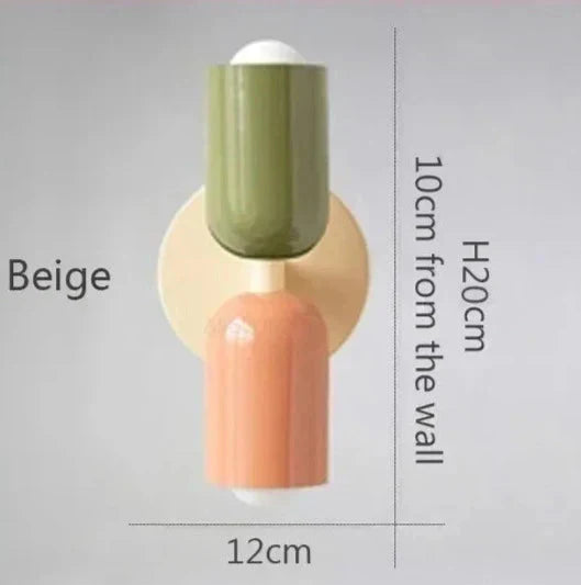 Cremige Glow Lampe
