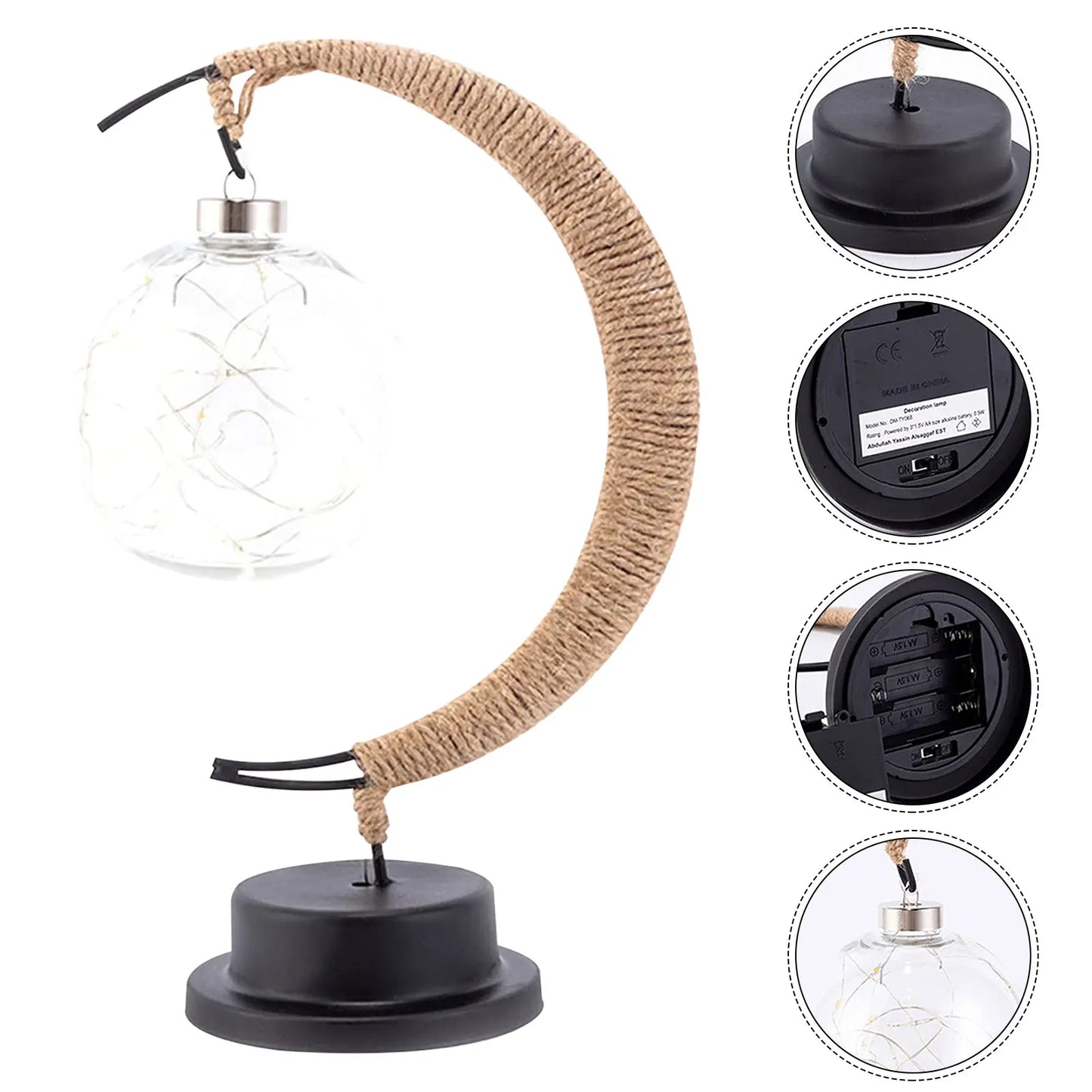 Tischlampe LED Mondlicht für Schlafzimmer