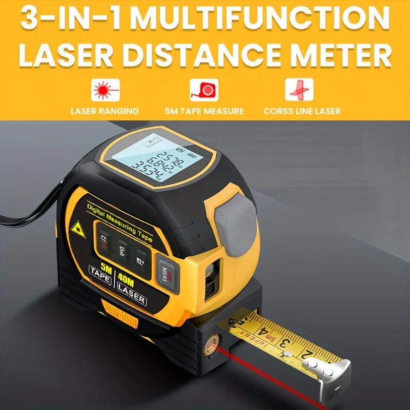 LaserPräzis™ - Der multifunktionale Entfernungslaser für präzise Aufgaben im Haus | 40% RABATT