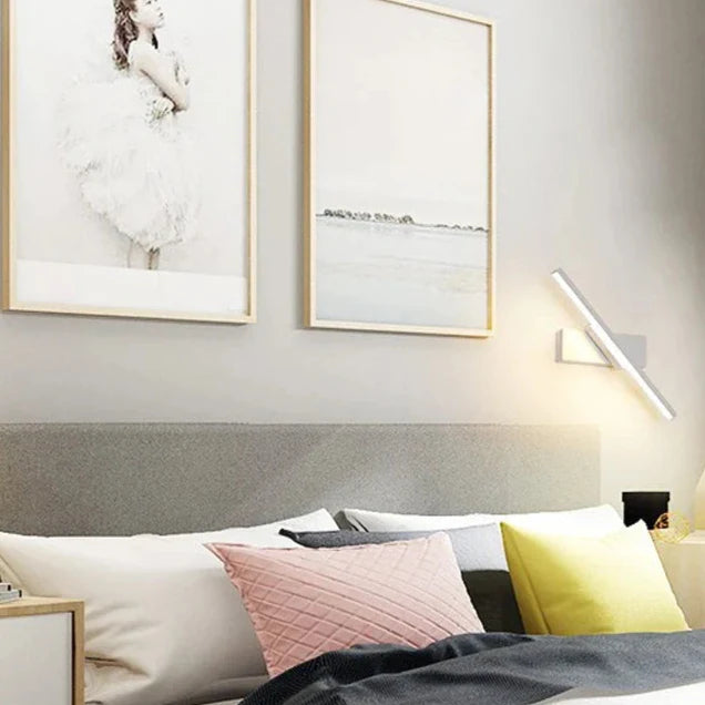 Drehbare LED-Wandleuchte - Moderne Lampe für Schlafzimmer & Wohnzimmer