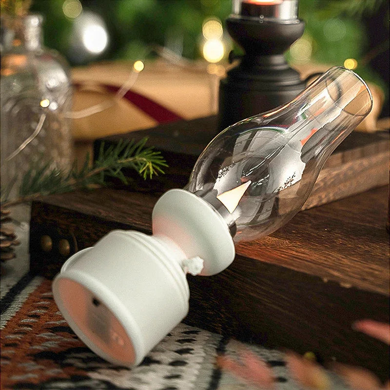 Vintage Kerosinlampe - Elektronische, dekorative Beleuchtung für Zuhause & Büro