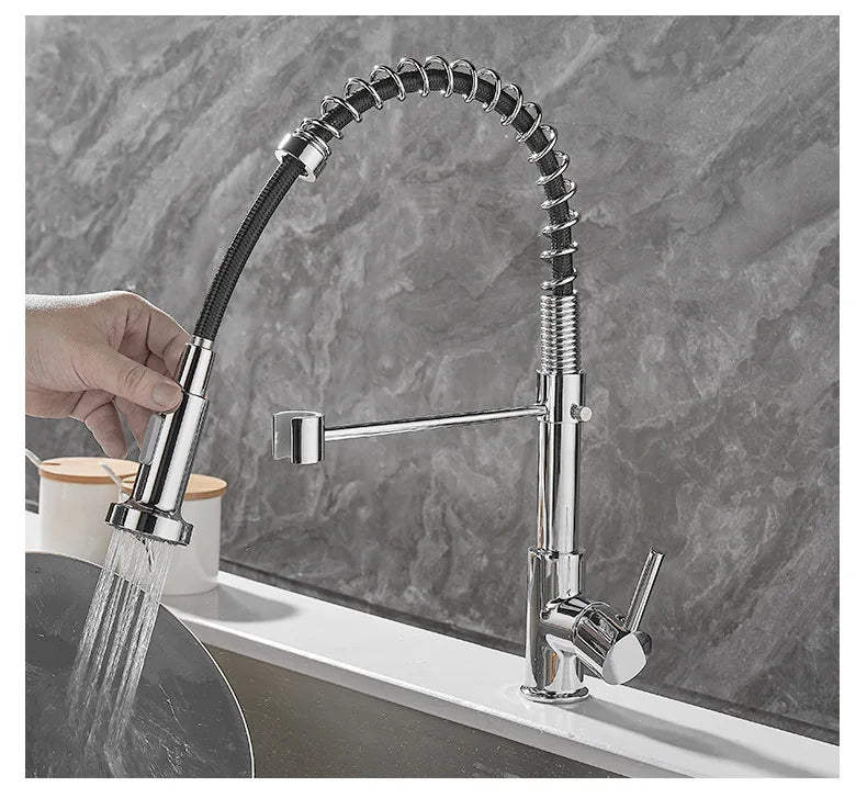 Luxus Küchenarmatur mit Doppelstrahl | AquaElite