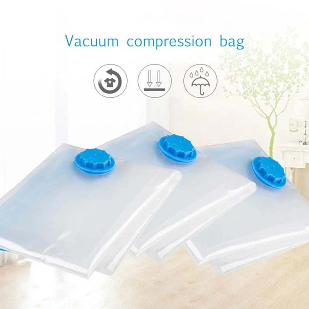 4PCS Wiederverwendbare Vakuumverpackungsbeutel mit Handpumpe