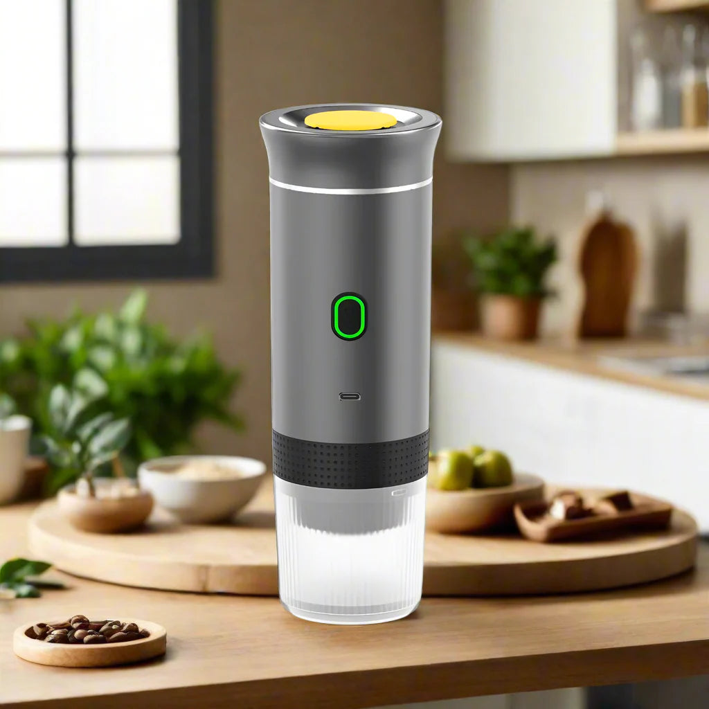 Tragbare kabellose Espresso-Maschine – 3-in-1 Kaffeemaschine für Reisen und Zuhause