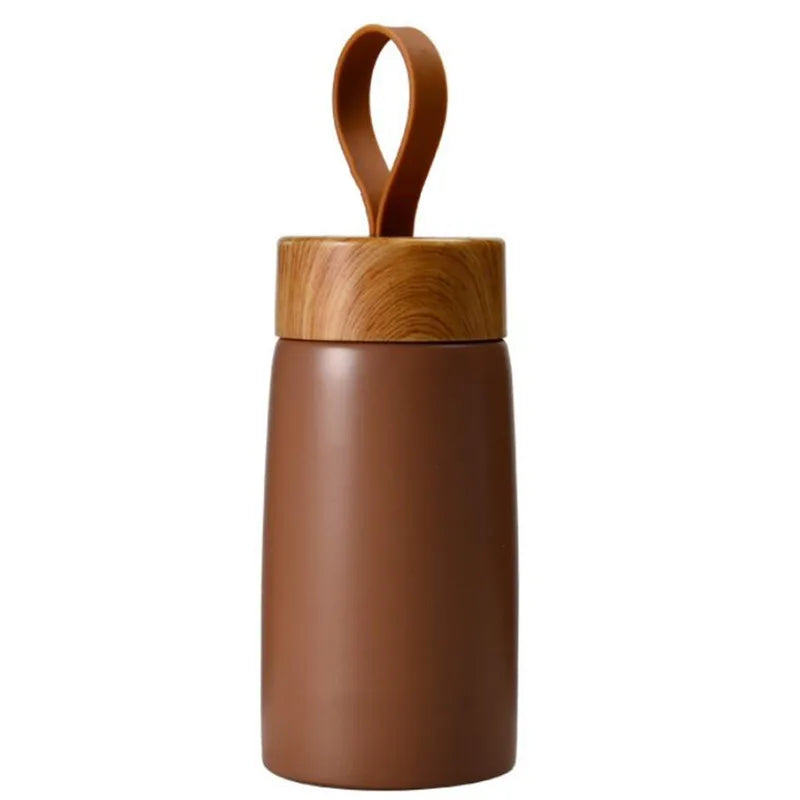 260ml Isolierter Kaffeebecher - 304 Edelstahl Reisebecher, Tragbare Thermoskanne für heiße Getränke, Mini-Wasserflasche