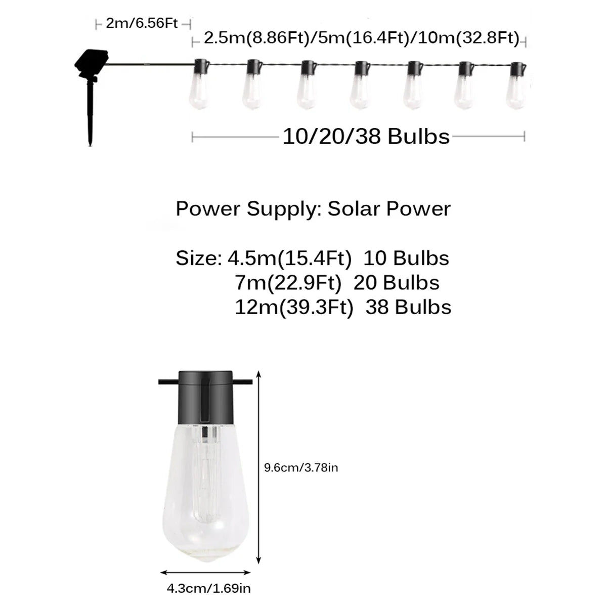 LED-Globus-Lichterkette