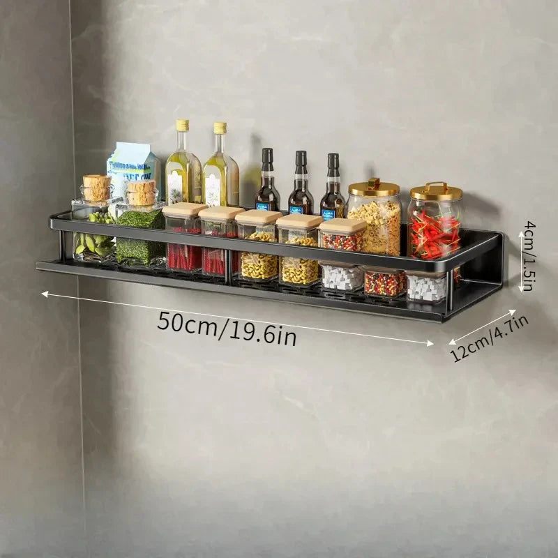 KitchenStyle – Elegantes Wandregal für eine organisierte Küche