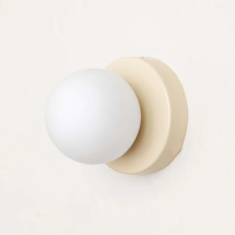 Royaleva Nordic LED Glas Wandlampe – Minimalistische Kugel Wandleuchte für moderne Innenräume