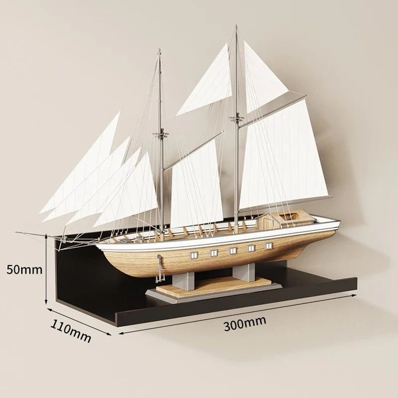 Stilvolle Aluminium Schwimmende Regallösung