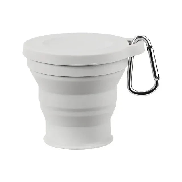 Mini travel teetasse aus Silikon mit zurückziehbarem Deckel - NomadCup™