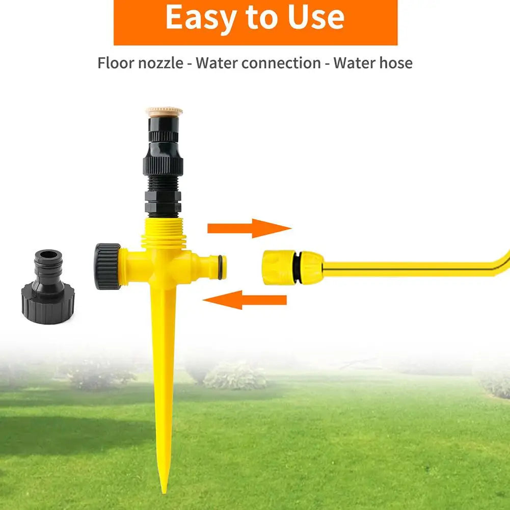 360° Garten Sprinkler – Effiziente & Automatische Bewässerung