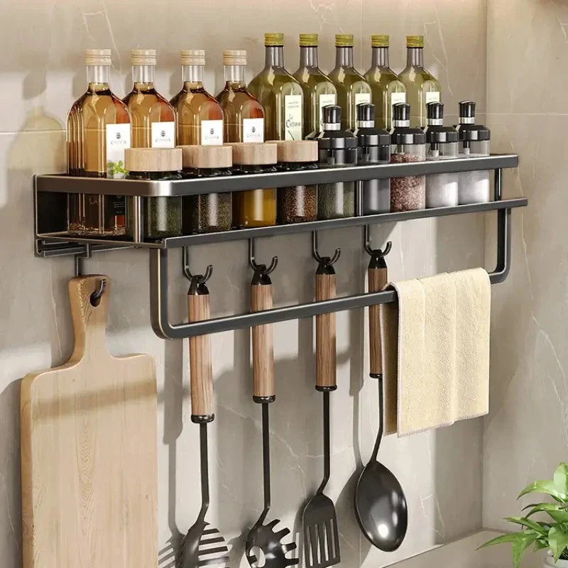 KitchenStyle – Elegantes Wandregal für eine organisierte Küche