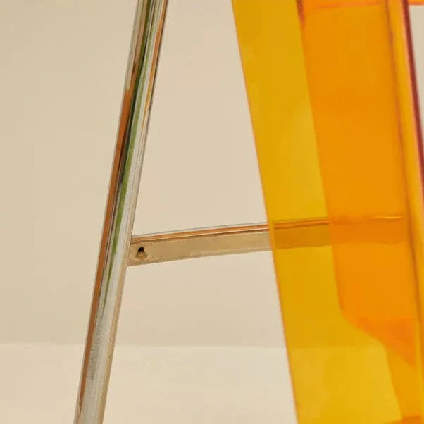 Acryl Transparent Faltbare 3 Stufen Leiter