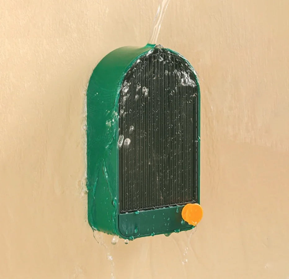Seifenablage mit Deckel – Wasserdicht & Staubdicht – Grün-Grau – Einfach zu Reinigen