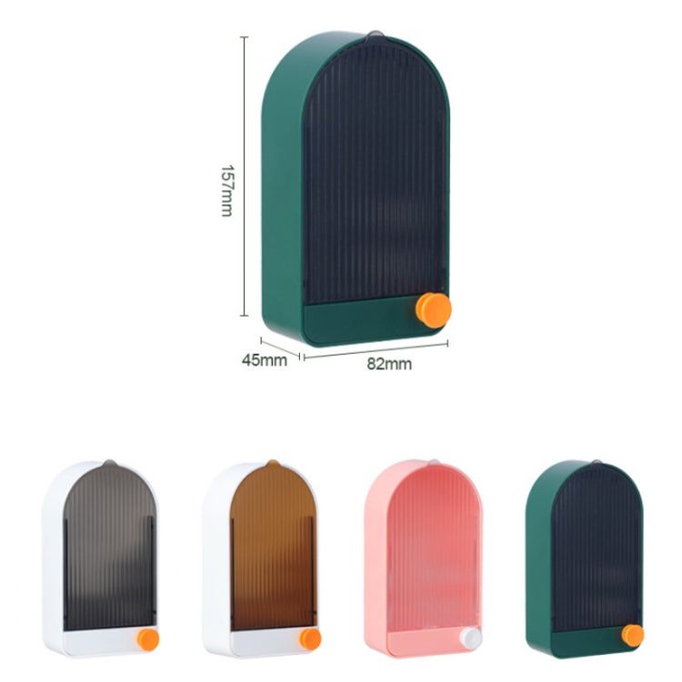 Seifenablage mit Deckel – Wasserdicht & Staubdicht – Grün-Grau – Einfach zu Reinigen