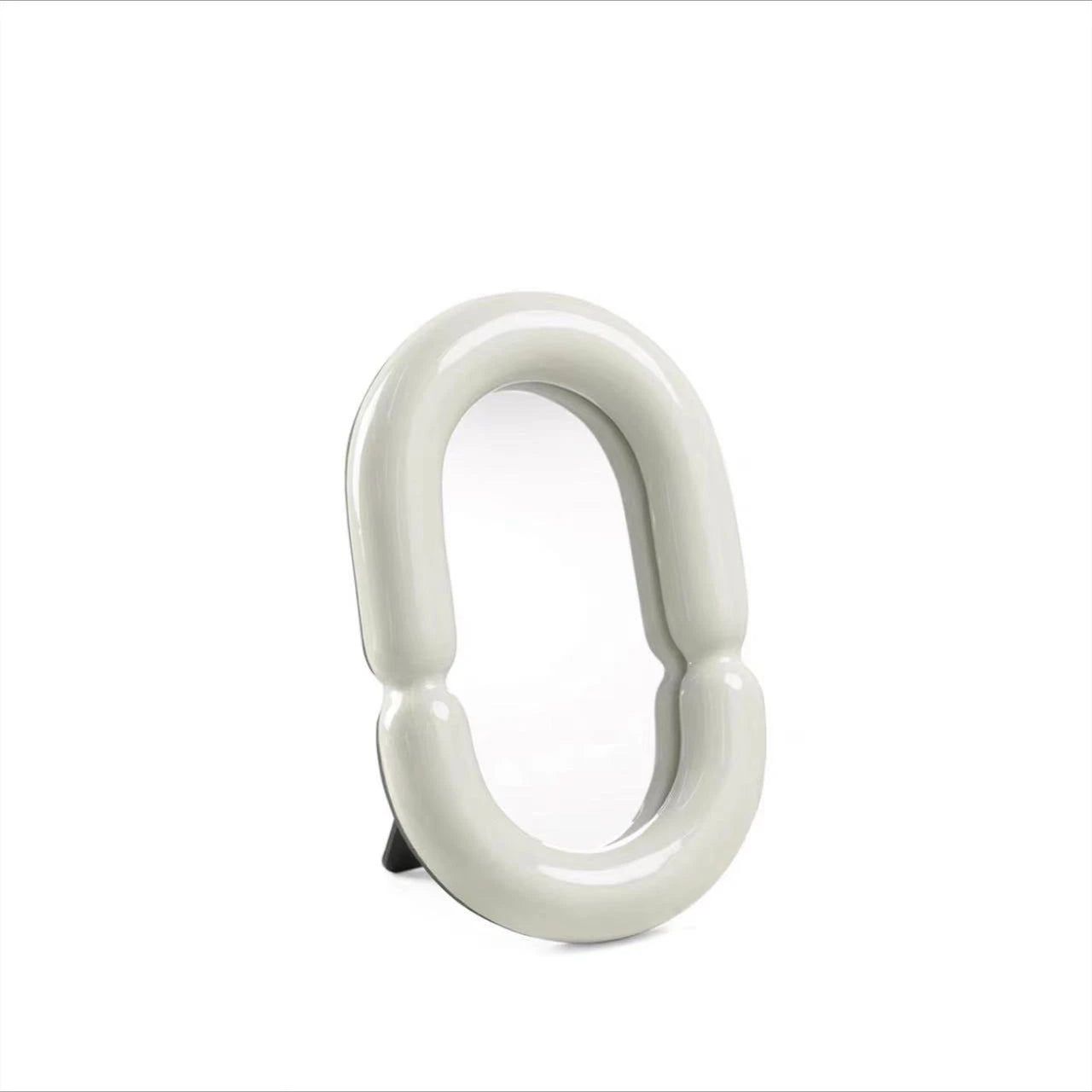 SerenaShape – Eleganter Ovaler Spiegel mit Skulpturaler Form