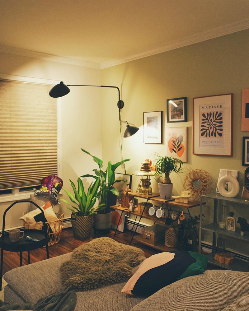 Garduru Mouille Einarmige Wandlampe – Ikonisches Design der 1950er Jahre mit verstellbarem Arm