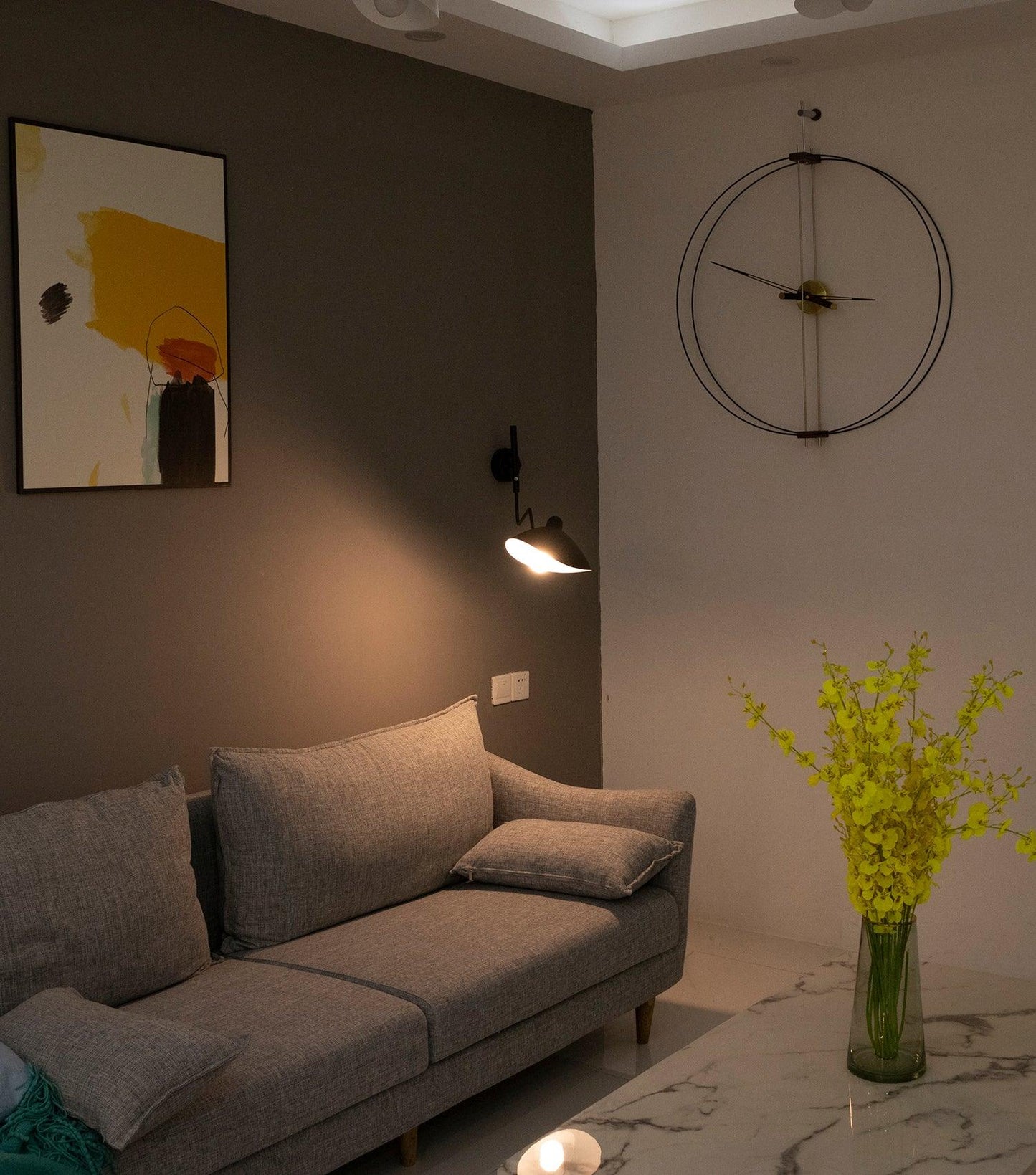 Garduru Mouille Einarmige Wandlampe – Ikonisches Design der 1950er Jahre mit verstellbarem Arm