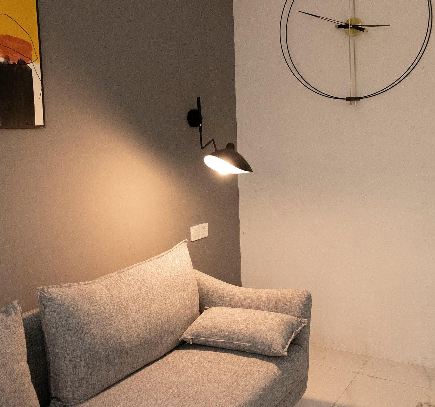 Moderne Wandlampe für Wohnkultur - Elegantes Design für Wohnräume