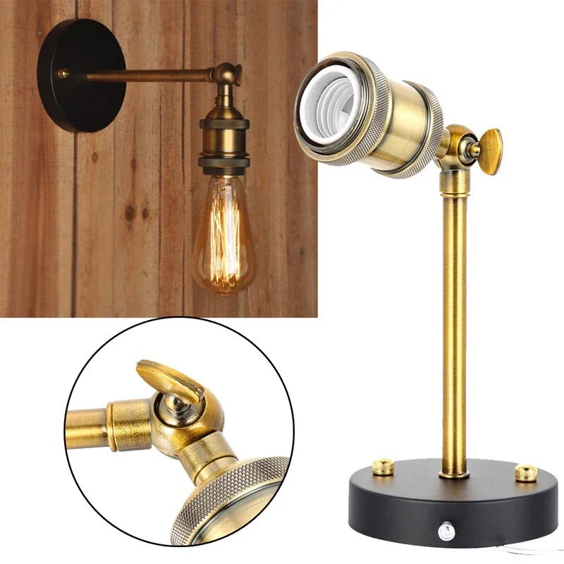 Industrielle verstellbare Wandlampe - Amerikanischer Retro-Stil