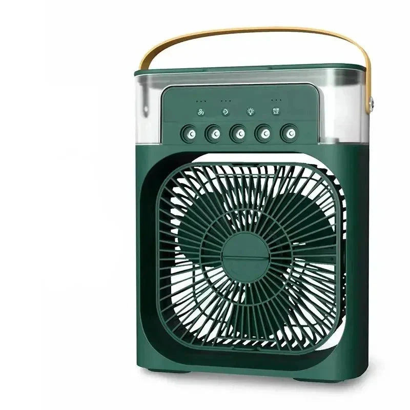 Luftbefeuchter Kühlender USB Ventilator Wassernebel Mini 3 In 1 Leiser Kühler