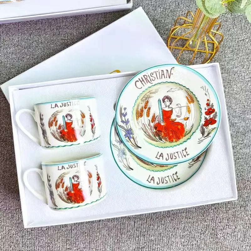Tarot Kaffeetassen Set