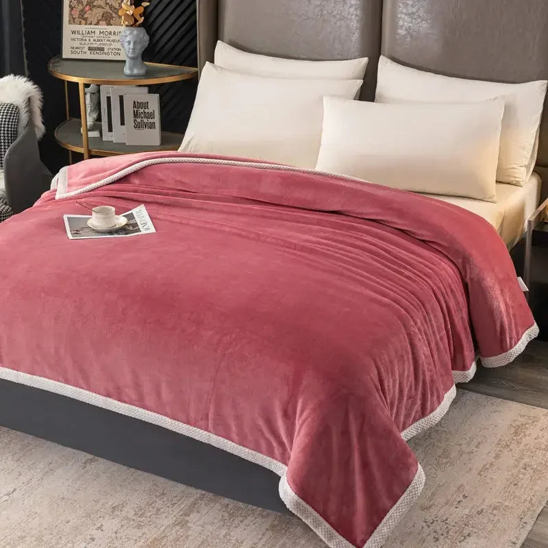 Garduru Kaschmir-Decke für Bett und Sofa – Extra warm & weich