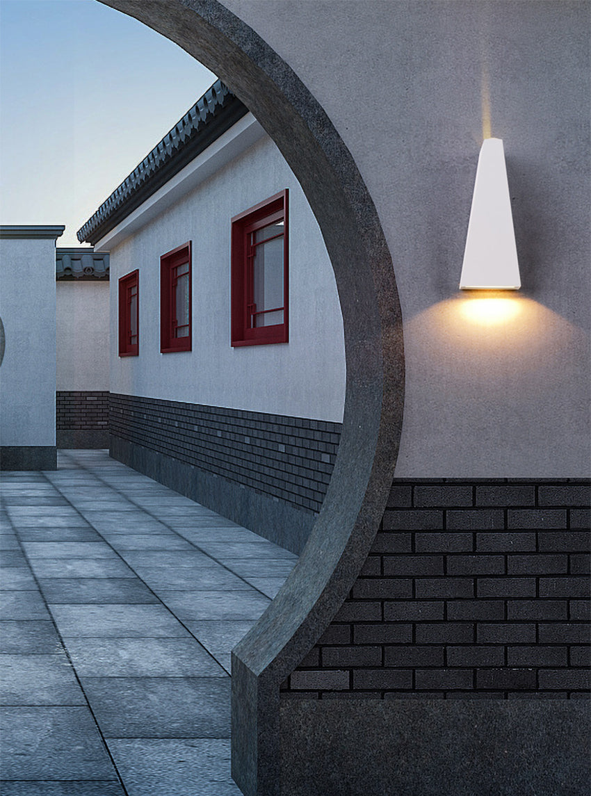 Empire Wandlampe – Wetterfestes Design aus Aluminium – Für Außenbereich