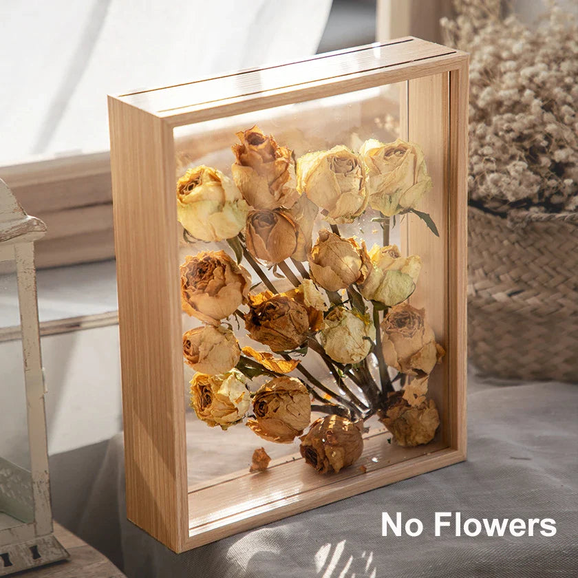 Holz 3D Vitrine