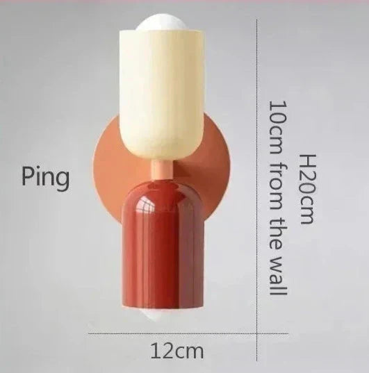 Cremige Glow Lampe