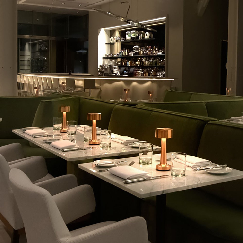 Garduru Restaurant Bar Tischlampe – Elegantes & dimmbares LED Licht