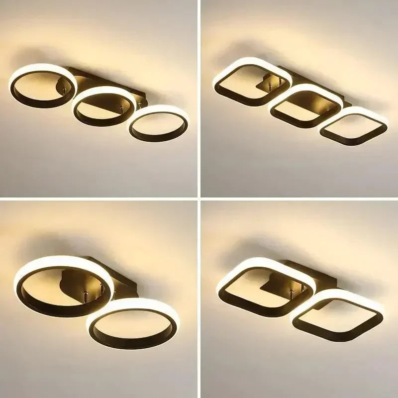 LED-Deckenleuchte Kronleuchter - Modernes Design für Flur, Schlafzimmer und Wohnzimmer