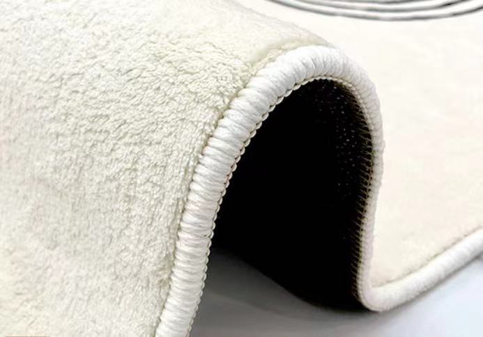 Teppich aus Kaschmir mit Schachbrettmuster