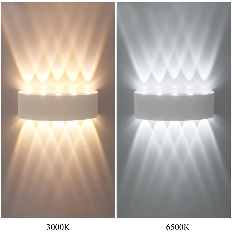 Royelux Moderne LED-Wandlampe für Schlafzimmer und Wohnzimmereinrichtung