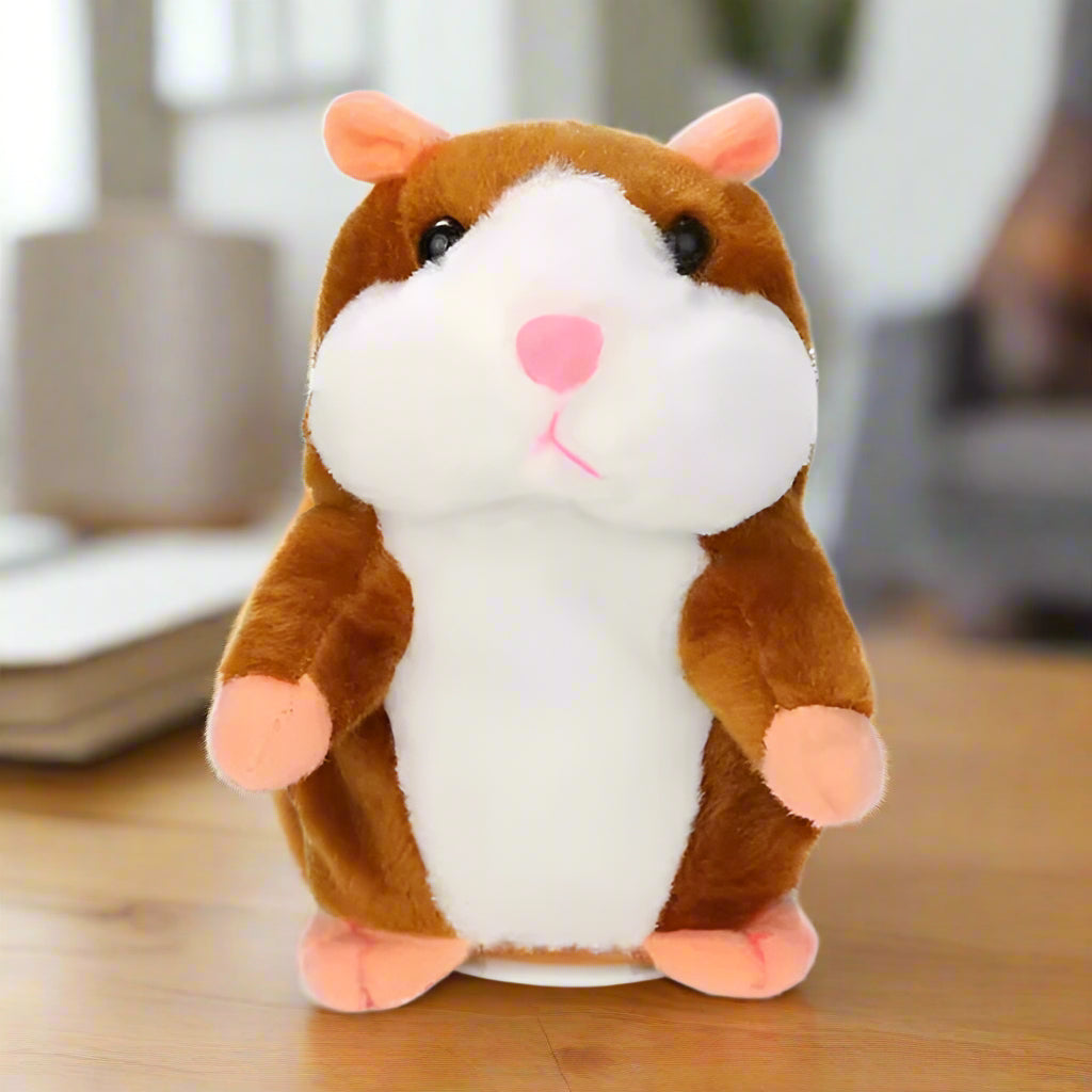 Royallure sprechender Hamster Spielzeug – Mehrsprachiges Nachahmungsspielzeug für Kinder & Spaß beim Sprachenlernen