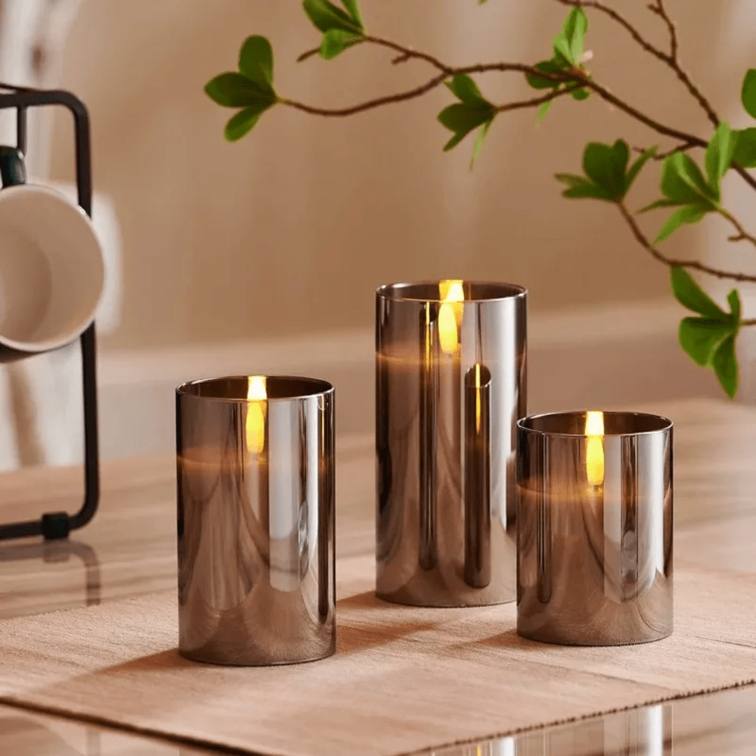 LED-Kerze Candly mit realistischem Flammeffekt – Warmes Licht für Ambiente