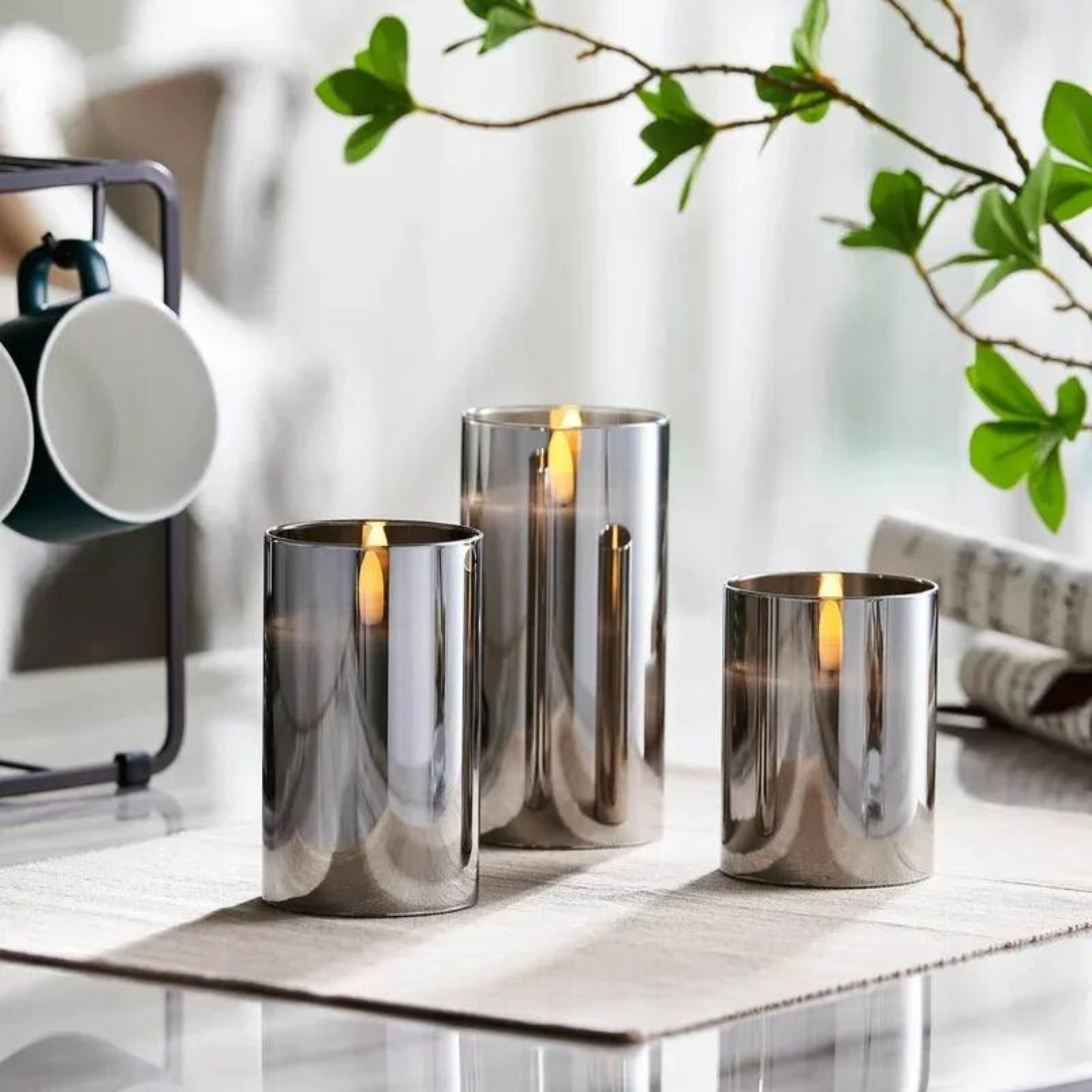 LED-Kerze Candly mit realistischem Flammeffekt – Warmes Licht für Ambiente