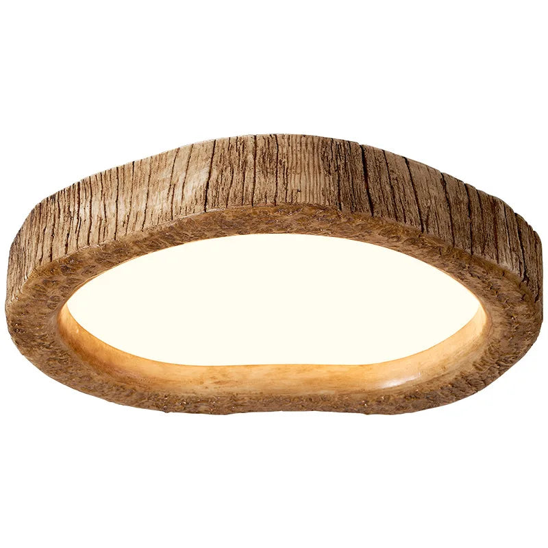 Garduru Holz-Effekt LED Deckenleuchte – Warmes & Einladendes Ambiente