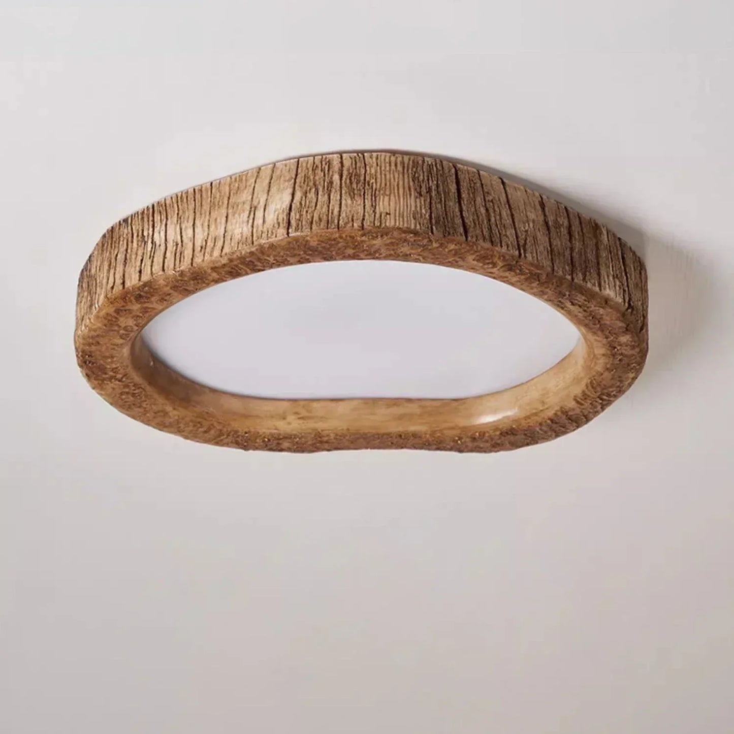 Garduru Holz-Effekt LED Deckenleuchte – Warmes & Einladendes Ambiente