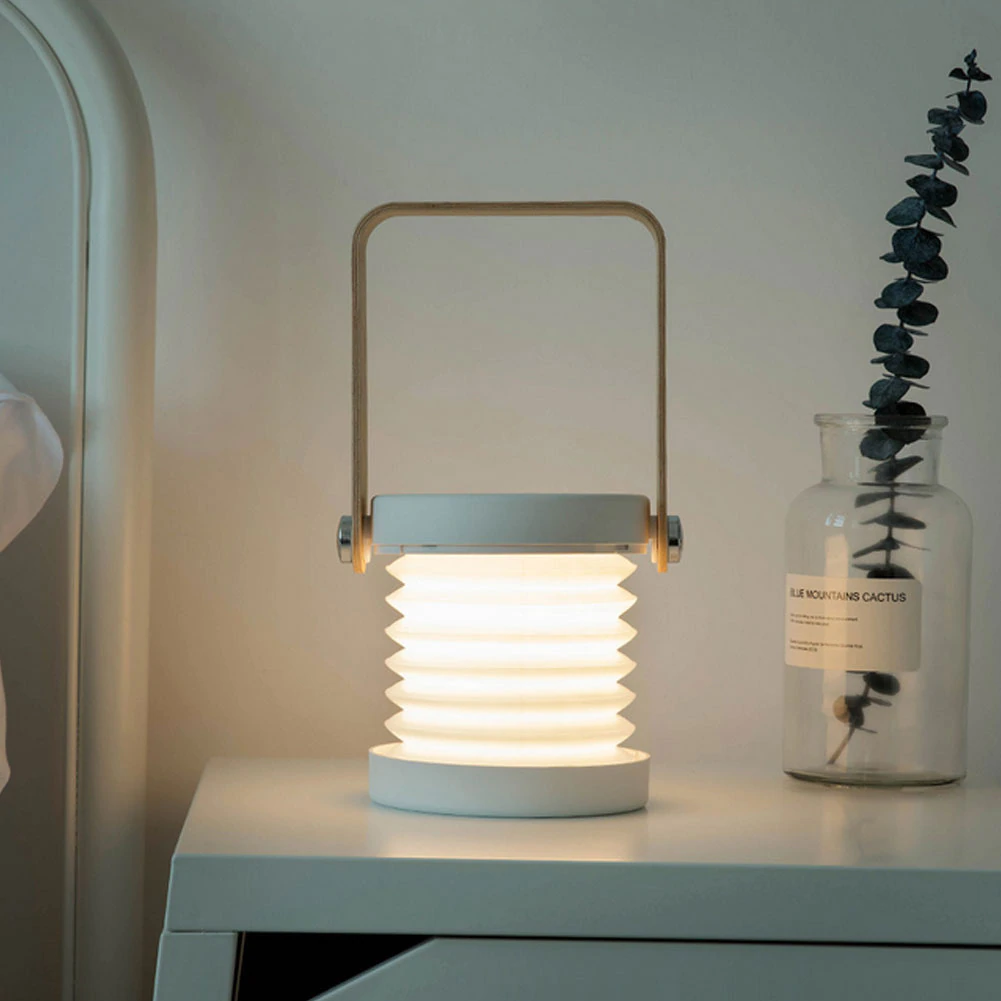 NordicGlow – Skandinavische Tischlampe mit schlankem Design und dimmbarem LED-Licht