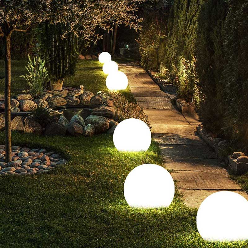 Gartenlichter Außen LED Kugellampe