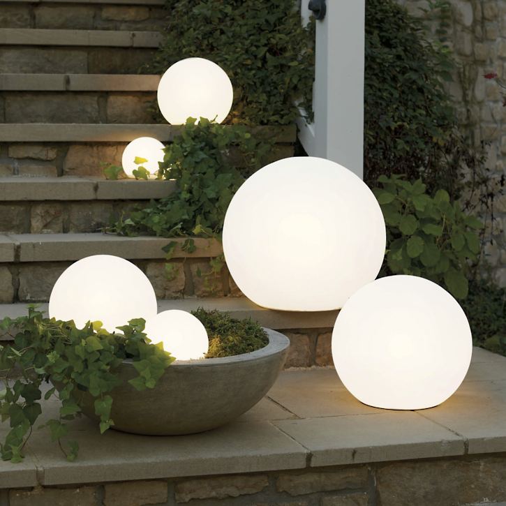 Gartenlichter Außen LED Kugellampe