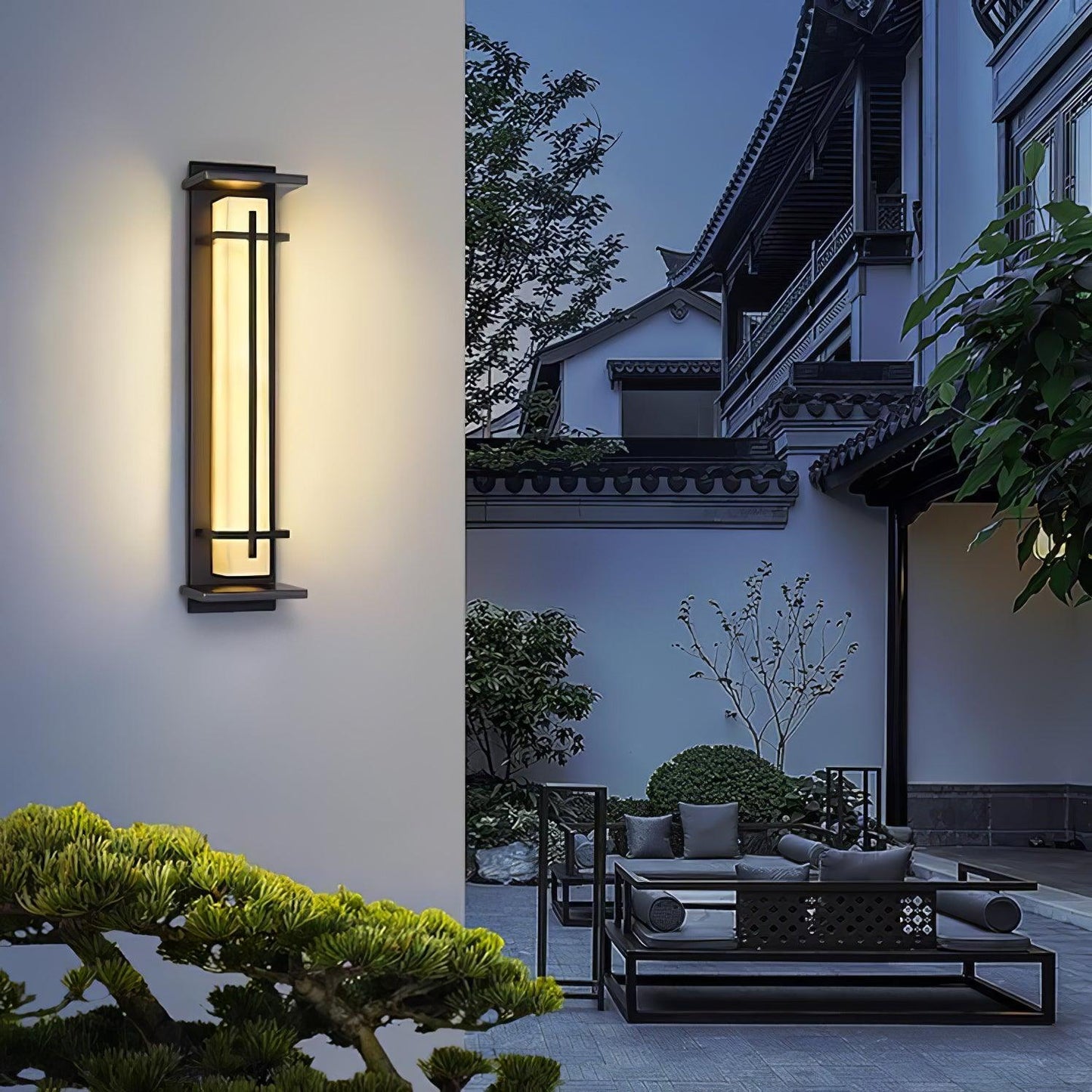 Quadratische Außen-Wandlampe - IP65 Wasserdicht, Langlebig, Modernes Design