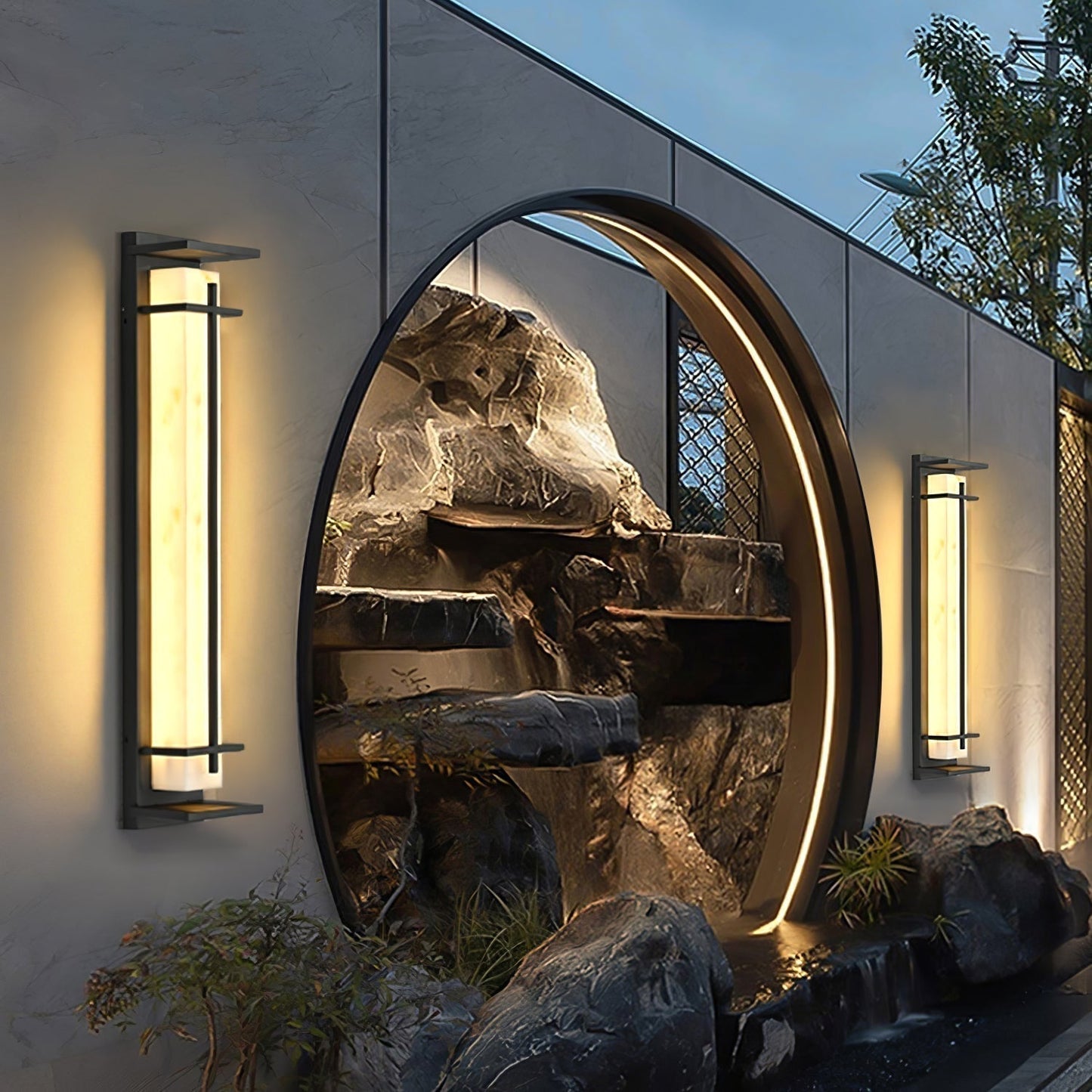 Quadratische Außen-Wandlampe - IP65 Wasserdicht, Langlebig, Modernes Design
