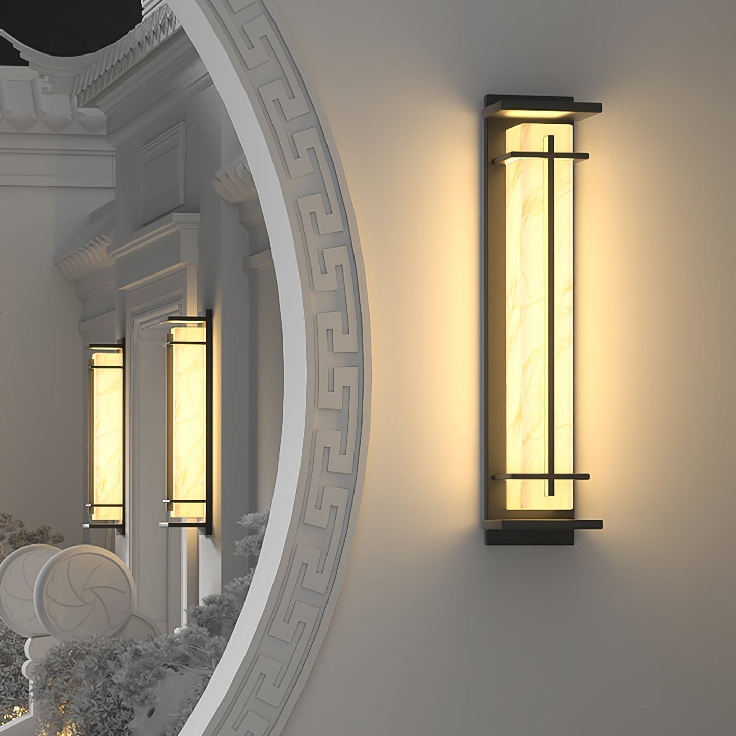 Quadratische Außen-Wandlampe - IP65 Wasserdicht, Langlebig, Modernes Design