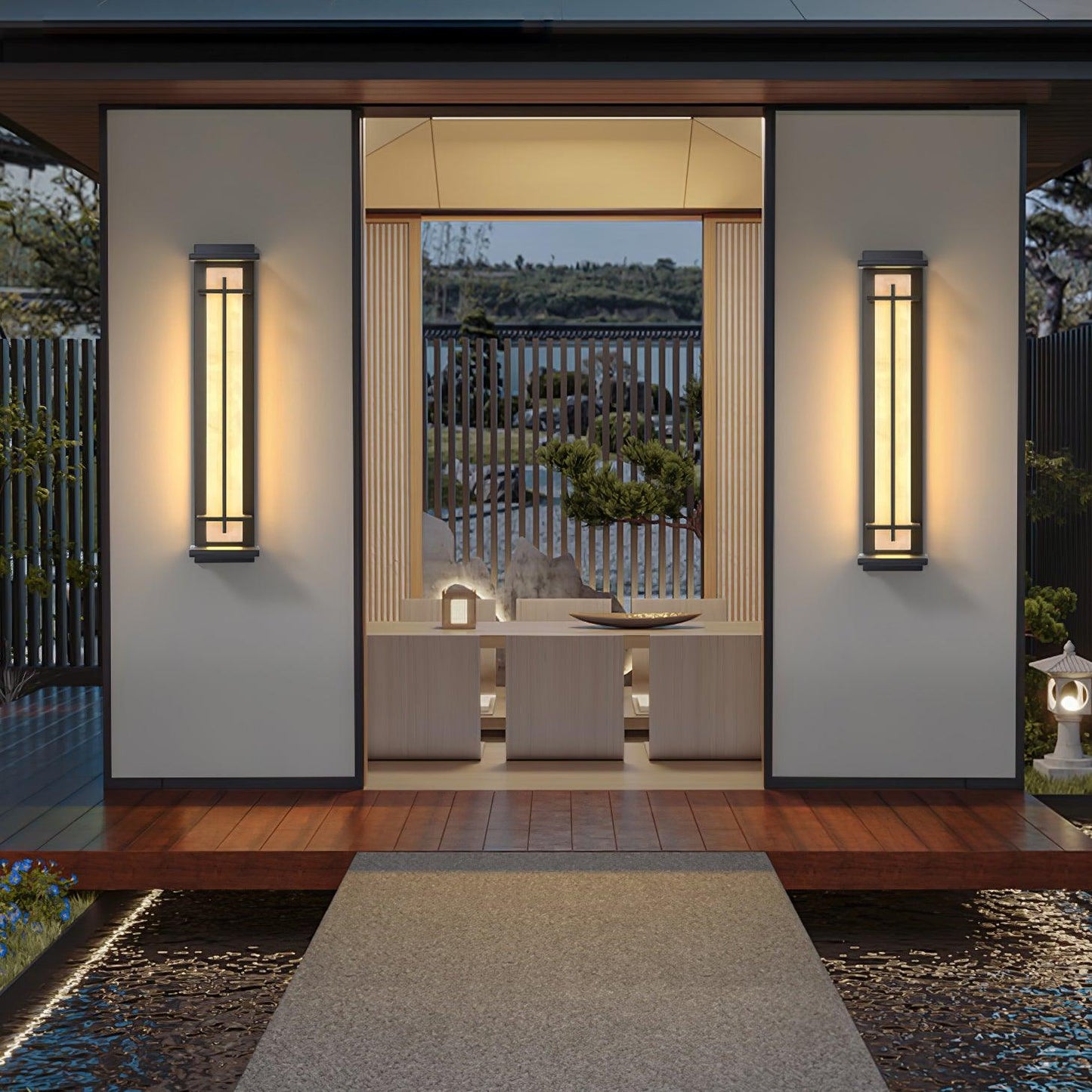 Quadratische Außen-Wandlampe - IP65 Wasserdicht, Langlebig, Modernes Design