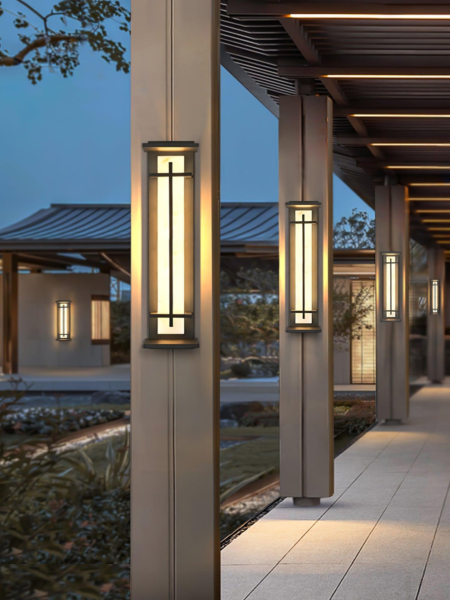 Quadratische Außen-Wandlampe - IP65 Wasserdicht, Langlebig, Modernes Design