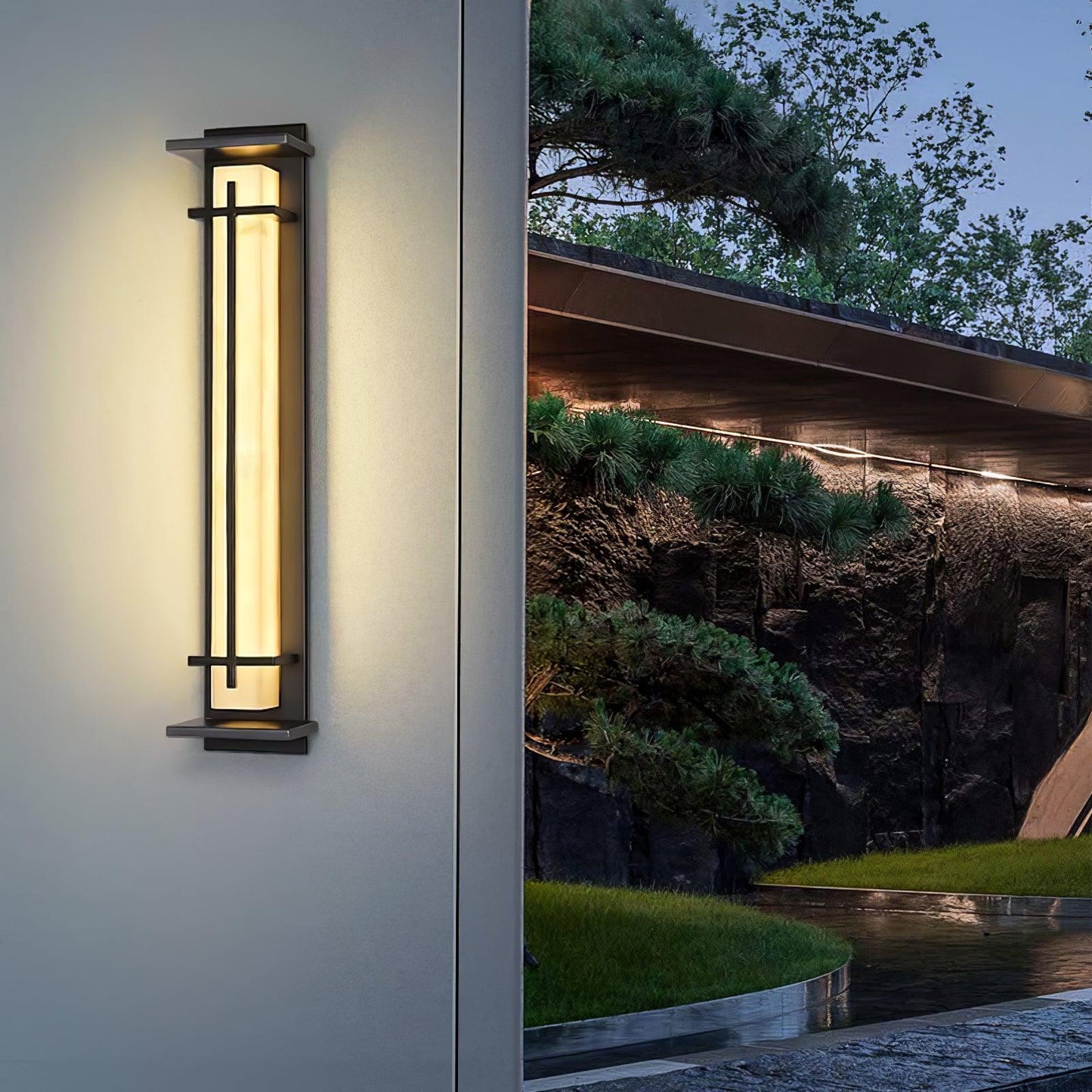 Quadratische Außen-Wandlampe - IP65 Wasserdicht, Langlebig, Modernes Design