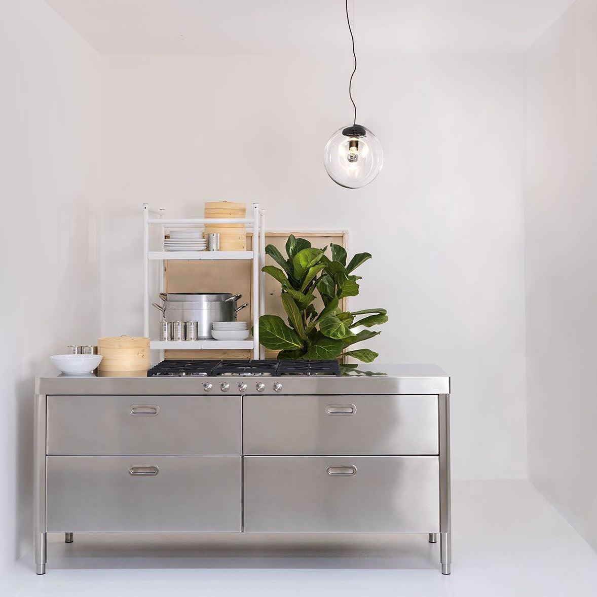 Hängelampe Wassertropfen – Modernes Beleuchtung aus geblasenem Glas