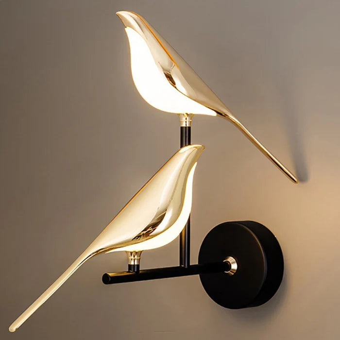Royallure LED Wandleuchte - Elegantes Vogel-Design für moderne Innenräume